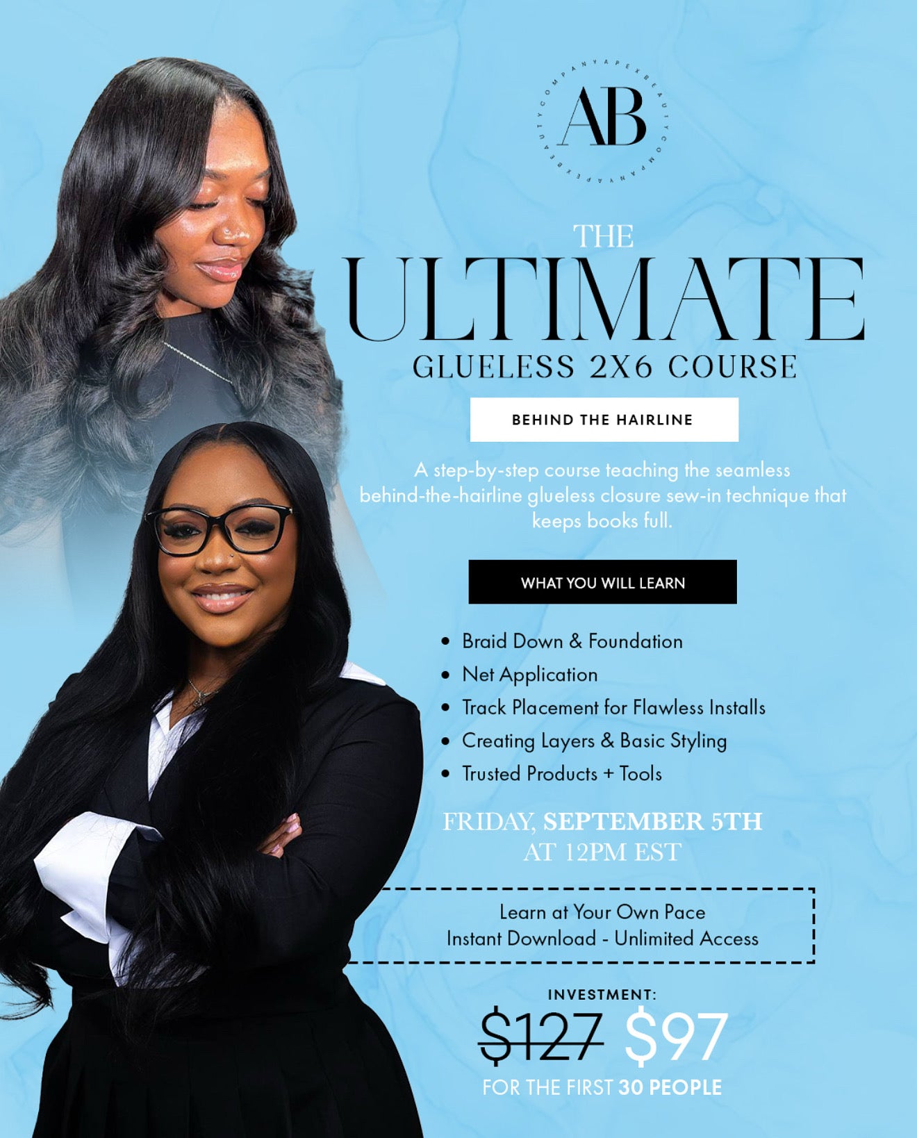 The Ultimate 2x6 Sew In Course